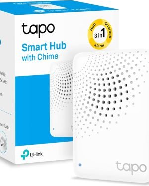 TP-Link Tapo H100 Smart Hub con 19 Tonos, Control Inteligente centralizado Hogar