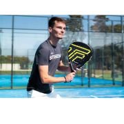 Pala de Pádel Tecnifibre Wall Breaker 360/ Amarilla y Negra