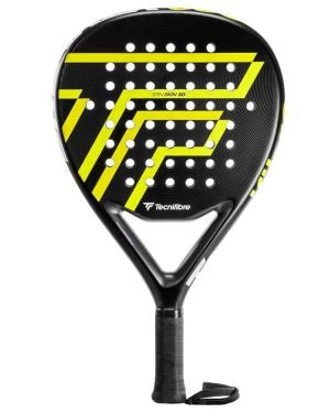 Pala de Pádel Tecnifibre Wall Breaker 360/ Amarilla y Negra