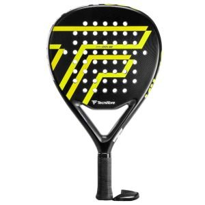 Pala de Pádel Tecnifibre Wall Breaker 360/ Amarilla y Negra