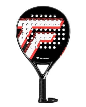 Pala de Pádel Tecnifibre Wall Master ONE/ Negra y Blanca