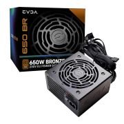 Fuente de Alimentación EVGA 650 BR/ 650W/ Ventilador 12cm/ 80 Plus Bronze