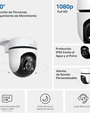 Cámara de Videovigilancia TP-Link Tapo C500/ Visión Nocturna/ Control desde APP