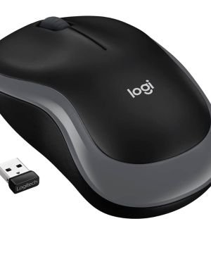 Ratón Inalámbrico Logitech M185/ Hasta 1000 DPI, Ambidiestro, Compatible con PC, Mac, Portátil – Gris