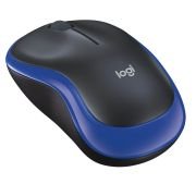 Ratón Inalámbrico Logitech M185/ Hasta 1000 DPI, Ambidiestro, Compatible con PC, Mac, Portátil – Azul