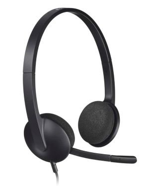 Auriculares Logitech H340/ con Micrófono/ con Supresión de Ruido, USB, PC/Mac/Portátil/Chromebook – Negro