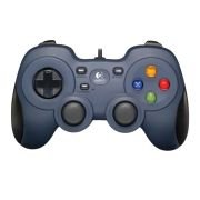 Logitech F310 Gamepad con Cable, Distribución Tipo Consola, Mando de Dirección 4 Conmutadores