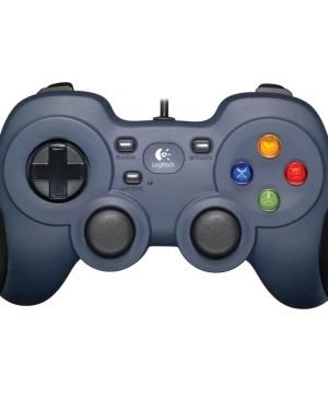 Logitech F310 Gamepad con Cable, Distribución Tipo Consola, Mando de Dirección 4 Conmutadores