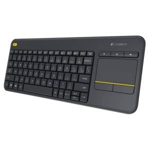 Teclado para Smart TV Logitech QWERTY Wireless Touch K400 Plus