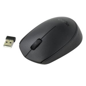 Ratón Inalámbrico Logitech B170/ Hasta 1000 DPI, Ambidiestro, PC/Mac/Portátil – Negro