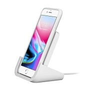 Logitech Powered Cargador Inalámbrico Qi Optimizado para iPhone 7.5W Blanco