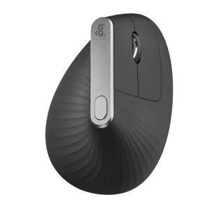 Ratón Ergonómico Inalámbrico por Bluetooth Logitech Vertical MX/ Batería recargable/ Hasta 4000 DPI