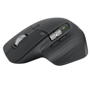 Ratón Ergonómico Inalámbrico por Bluetooth Logitech MX Master 3S/ Batería recargable/ Hasta 8000 DPI/ Grafito