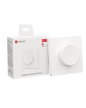 Yeelight YDQA0120001WTGL Interruptor regulador de Pared inalámbrico Smart Dimmer