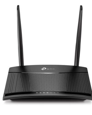 TP-Link TL-MR100, 4G LTE Router (Cat 4), 3G/4G Router speed up to 300Mpbs, MicroSim, Ethernet LAN / WAN port, detachable antenna, Plug&Play