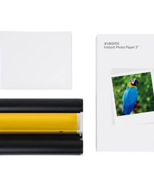 Papel Fotográfico Xiaomi Instant Photo Printer para Impresora Xiaomi Instant Photo 1S/ 3″/ 40 Hojas