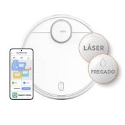 Robot Aspirador Xiaomi Vacuum S12/ Friegasuelos/ Autonomía 130 Min/ control por WiFi