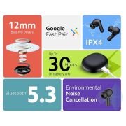 Auriculares Bluetooth Xiaomi Redmi Buds 3 con estuche de carga/ Autonomía 5h/ Blancos