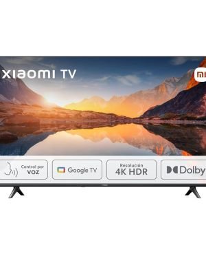 Xiaomi TV A 2025 43″ – Smart TV 4K HDR, Google TV, Control por Voz, Dolby, Negro [Clase de eficiencia energética G]