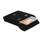 Lector de DNI y Tarjetas Woxter Combo PE26-025/ Negro