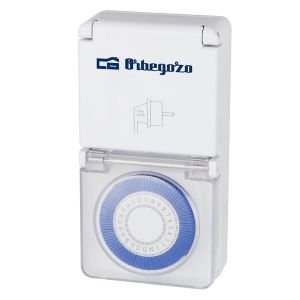 Programador de Enchufe Orbegozo PG 10/ Potencia Máxima 3680W