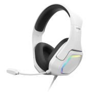 Auriculares Gaming con Micrófono Krom Kopa 7.1/ USB 2.0/ Blancos