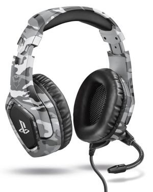 Auriculares gaming Trust GXT 488 Forze Gris Camuflaje PS4