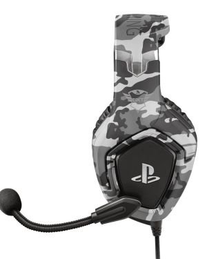 Auriculares gaming Trust GXT 488 Forze Gris Camuflaje PS4