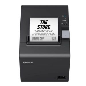 Impresora de Tickets Epson TM-T20III/ Térmica/ Ancho papel 80mm/ USB-RS232/ Negra