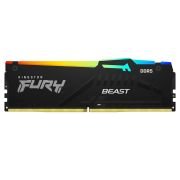 Memoria RAM Kingston FURY Beast RGB 16GB/ DDR5/ 6000MHz/ 1.35V/ CL40/ DIMM