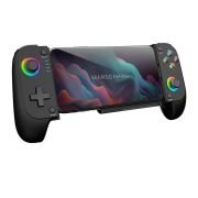 Gamepad Mars Gaming MGPX Inalámbrico Compatilidad PC, Android, iOS y Consolas, USB-C y Funda, Negro