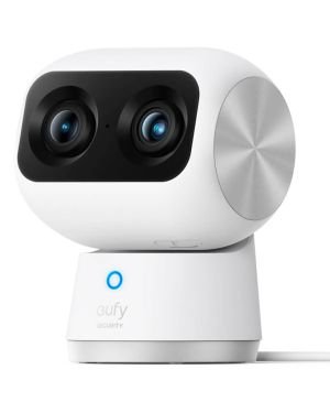 eufy Security Indoor CAM S350, cámara Doble, cámara de Seguridad con resolución 4K UHD