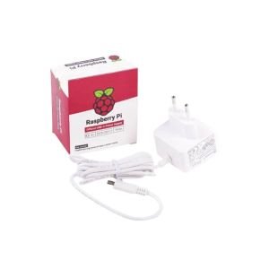 RASPBERRY fuente de alimentacion USB-C 5.1V 3A – blanco