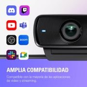 Elgato Facecam MK.2 – Webcam prémium Full HD para Streaming, Juegos, videoconferencia, grabación, Imagen HDR