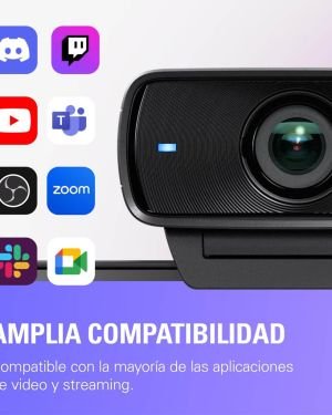 Elgato Facecam MK.2 – Webcam prémium Full HD para Streaming, Juegos, videoconferencia, grabación, Imagen HDR