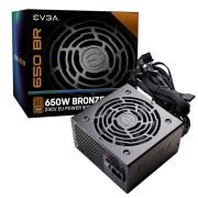 Fuente de Alimentación EVGA 650 BR/ 650W/ Ventilador 12cm/ 80 Plus Bronze