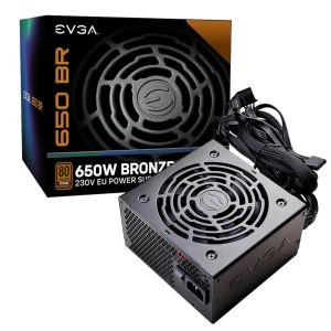 Fuente de Alimentación EVGA 650 BR/ 650W/ Ventilador 12cm/ 80 Plus Bronze