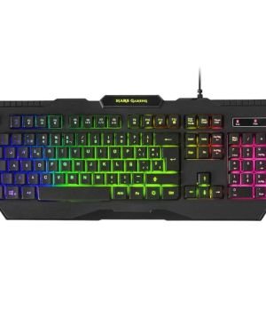 MARSGAMING Mars Gaming MRK0, Teclado Gaming, RGB Rainbow, Antighosting, Layout Español