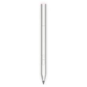 HP Lápiz Electrónico Inclinable Recargable MPP 2.0 para Pantallas Táctiles – (Batería hasta 30 Días, Carga USB-C, Puntas Intercambiables), Plata