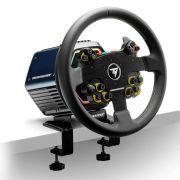 Thrustmaster EVO Racing 32R Leather, Aro de Volante Redondo Forrado en Cuero y Buje Desmontable, para PC, PlayStation 4, PlayStation 5, Xbox, Xbox One