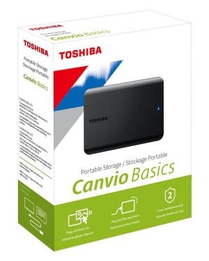 Disco Duro Externo Toshiba 4TB Canvio Basics 2022 2.5″/ USB 3.2