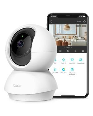 Cámara de Videovigilancia TP-Link Tapo TC71/ Visión Nocturna/ Control desde APP