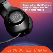 Auriculares Gaming con Micrófono JBL Quantum 100/ Jack 3.5/ Blancos