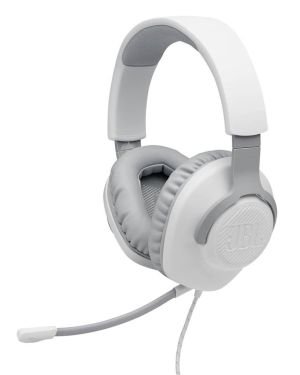 Auriculares Gaming con Micrófono JBL Quantum 100/ Jack 3.5/ Blancos