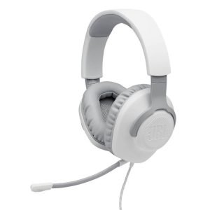 Auriculares Gaming con Micrófono JBL Quantum 100/ Jack 3.5/ Blancos