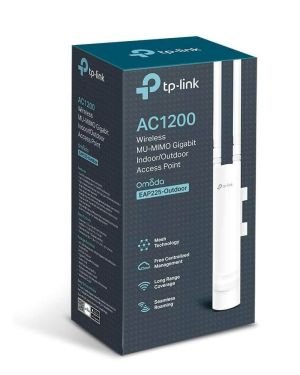 Punto de Acceso Inalámbrico TP-Link Omada EAP225 PoE 1200Mbps/ 2.4GHz 5GHz/ Antenas de 4dBi/ WiFi 802.11ac/n/b/g/a