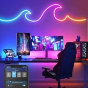 Govee Neon LED Strip Light Eclairage intelligent par bande Transparent Wi-Fi/Bluetooth