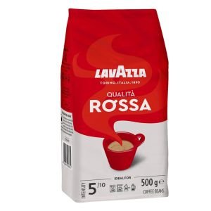 Café en Grano Lavazza Qualità Rossa/ 500g / Intensidad 5, Tueste Medio