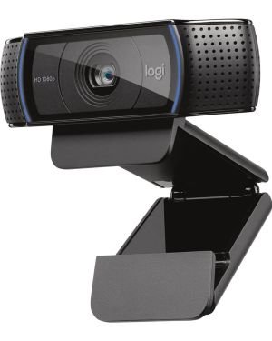 Webcam Logitech C920e/ Enfoque Automático/ 1920 x 1080 Full HD