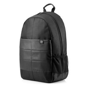 HP Trend Mochila Clásica para Portátiles de 15,6" - (Cremallera Reforzada, Resistente al Agua, Tirantes Acolchados) Color Negro